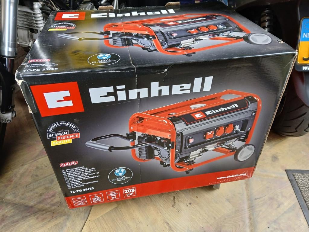 Aggregaat Einhell TC-PG 35/E5 | Nieuw in doos!, Doe-het-zelf en Verbouw, Aggregaten, Nieuw, Benzine, Minder dan 5 kVA, Ophalen