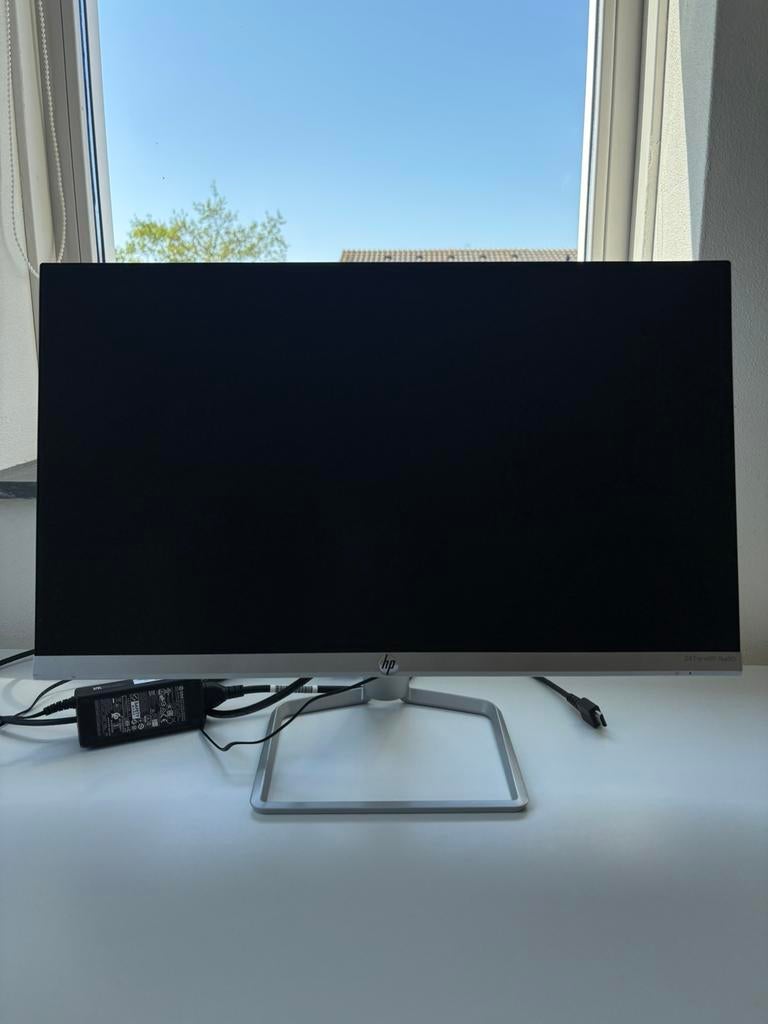HP 24 inch monitor full HD, Computers en Software, Monitoren, Ophalen, IPS, Full HD, 60 Hz of minder