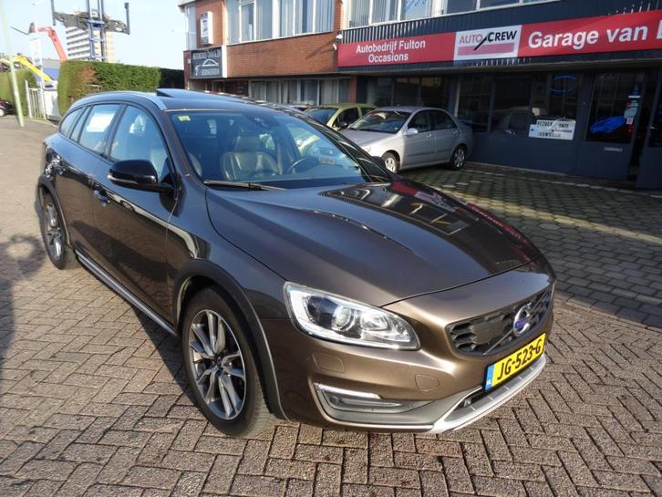 Volvo V60 Cross Country 2.0 D4 Nordic+/Automaat/schuifdak/Le, Auto's, Volvo, Bedrijf, Te koop, V60, ABS, Achteruitrijcamera, Airbags