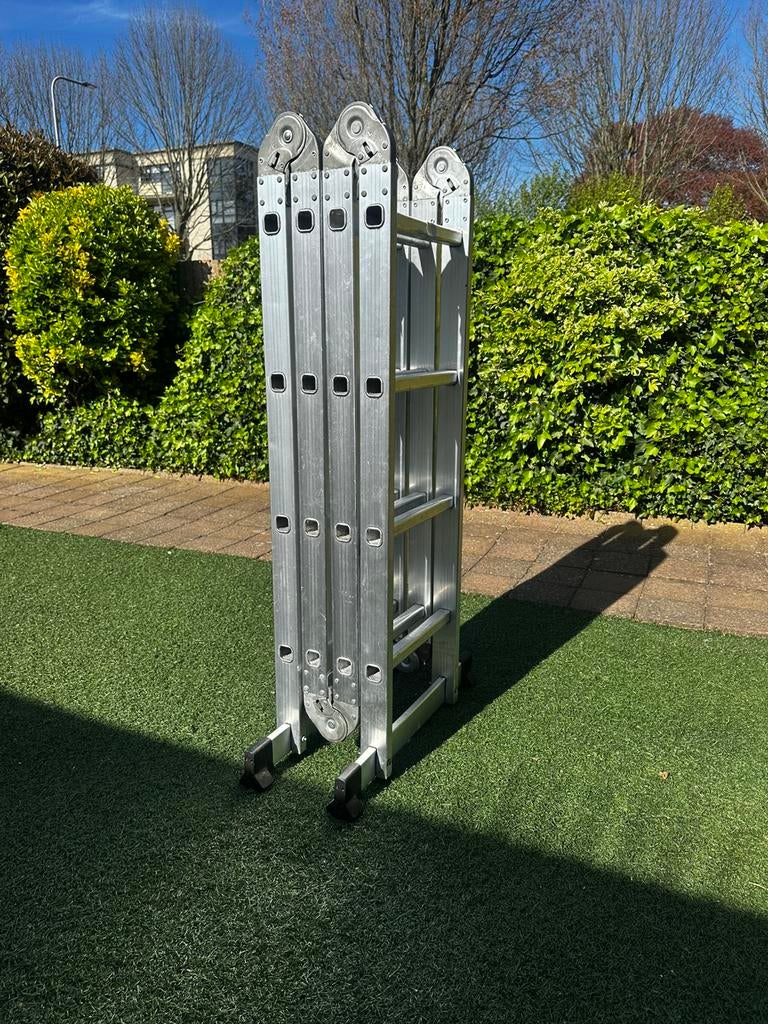 Vouw ladder, Doe-het-zelf en Verbouw, Ladders en Trappen, Ophalen, Gebruikt, Ladder, Opvouwbaar of Inschuifbaar