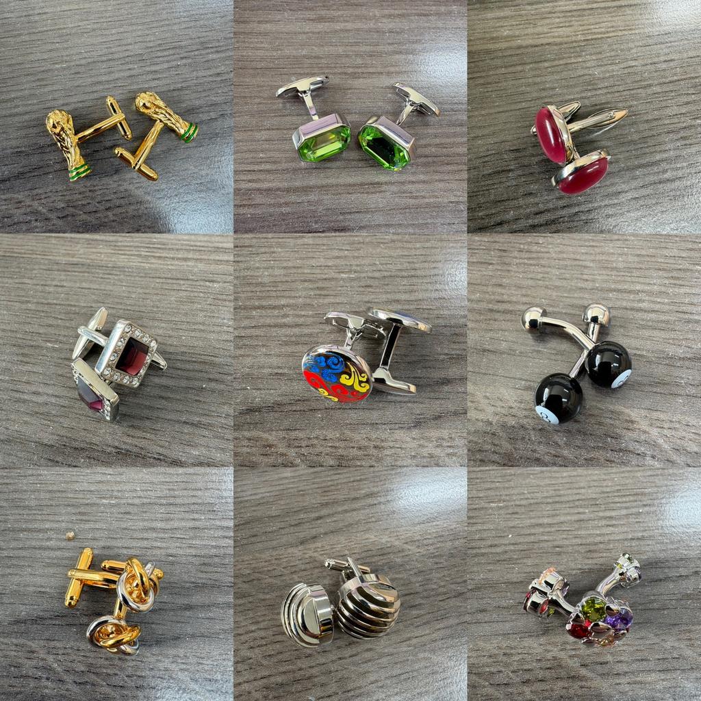 Partij 125 paar Manchetknopen Nieuw in Verpakking, Sieraden, Tassen en Uiterlijk, Manchetknopen, Nieuw, Overige materialen, Ophalen of Verzenden