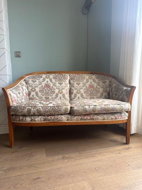 Bankje (Art Deco), Ophalen, Gebruikt, Minder dan 75 cm, Tweepersoons