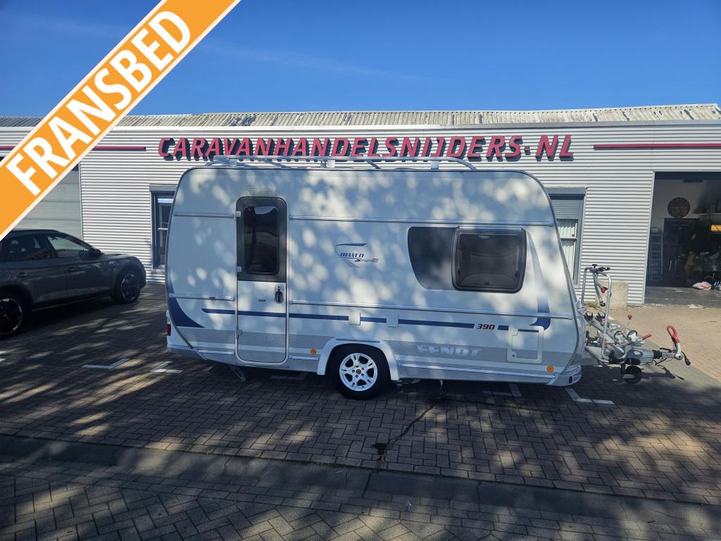 Fendt Bianco Sportivo 390 FH MoverTruma Luifel, Caravans en Kamperen, Schokbreker, Bedrijf, Treinzit, Tot en met 3
