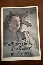 Ansichtkaart Hitler 1938, Ophalen of Verzenden