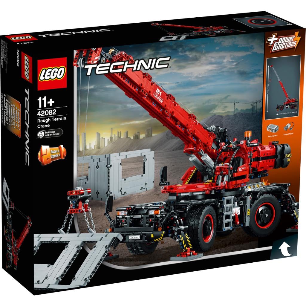 Lego Technic Rough terrain crane 42082 (vaste prijs), Compleet, Lego, Ophalen of Verzenden, Zo goed als nieuw