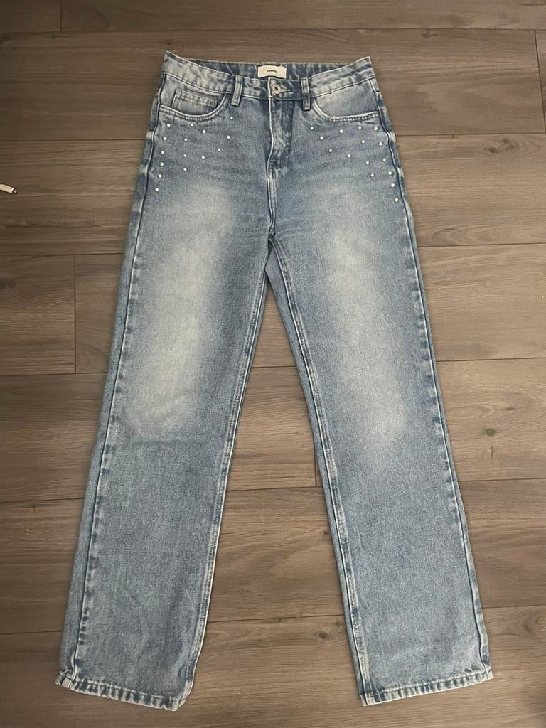 Spijkerbroek jeans meisjes 170, Kinderen en Baby's, Kinderkleding | Maat 170, Ophalen of Verzenden, Zo goed als nieuw, Meisje