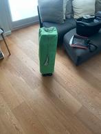 Campingbedje - Groen, Inklapbaar en Compleet, Ophalen, Zo goed als nieuw, Minder dan 140 cm, Matras