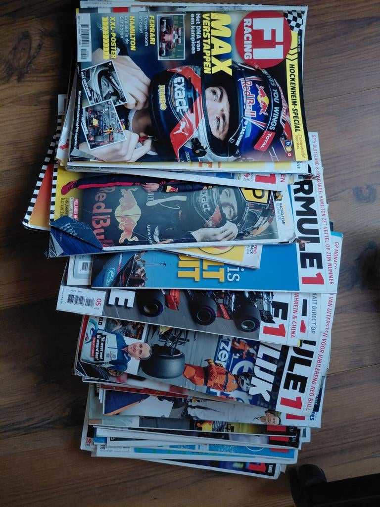 Formula 1 f1 racing tijdschriften max verstappen, Boeken, Tijdschriften en Kranten, Ophalen of Verzenden