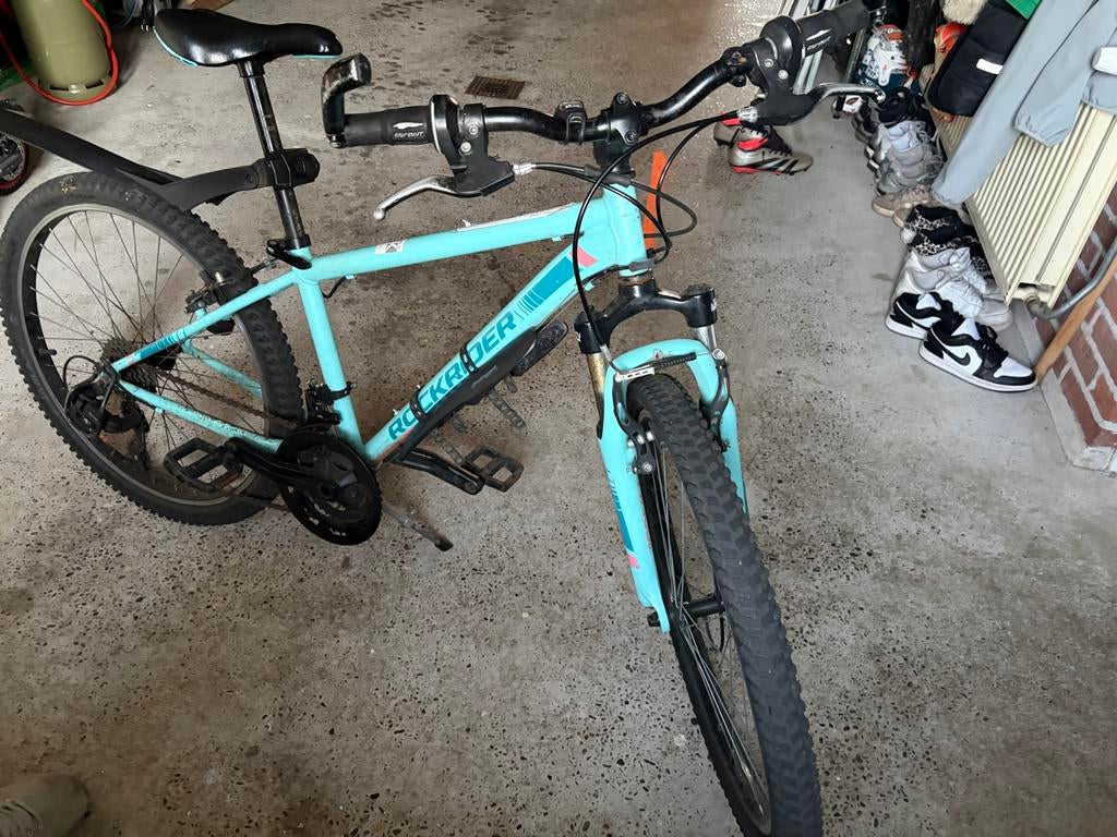Meisjes mountainbike 24 inch, Fietsen en Brommers, Fietsen | Meisjes, Ophalen, Gebruikt, 24 inch, Handrem