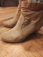 Dames laarsjes beige maat 41, Ophalen of Verzenden, Zo goed als nieuw, Beige