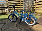 Loeky 16 inch kinderfiets - Blauw, Fietsen en Brommers, Fietsen | Kinderfietsjes, Ophalen, Gebruikt, 16 tot 20 inch