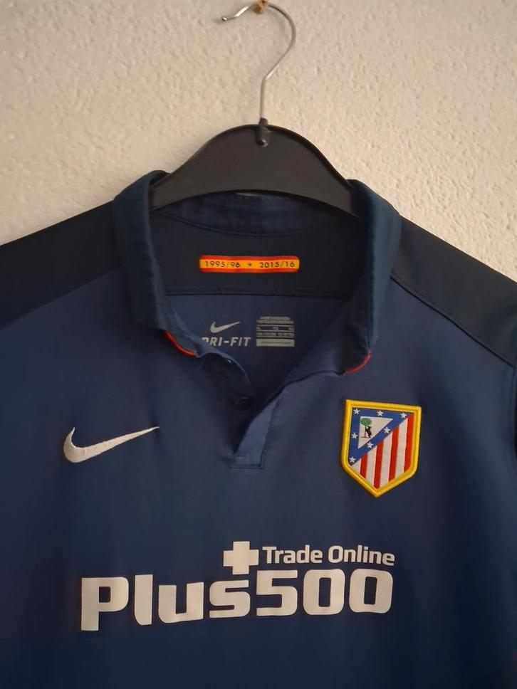 Atletico Madrid Thuisshirt 2015/16 - Nike Dri-Fit, Kinderen en Baby's, Kinderkleding | Maat 158, Zo goed als nieuw, Jongen of Meisje