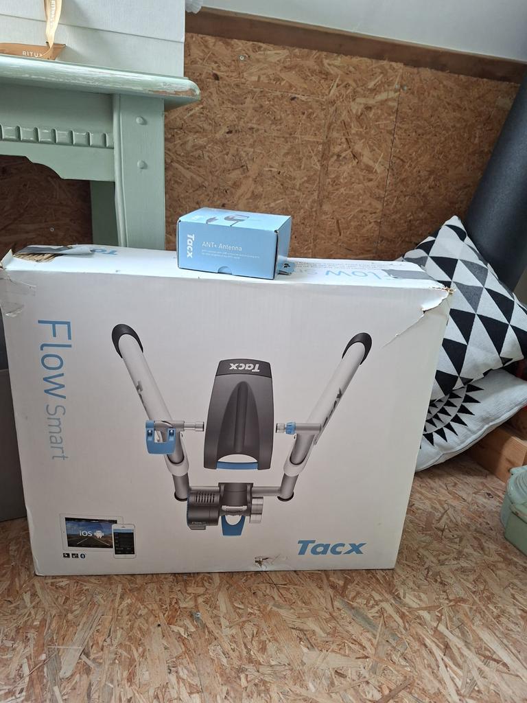 Tacx Flow Smart fietstrainer met ANT+ antenne, Ophalen, Gebruikt, Overige materialen, Overige typen