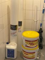 Renovlies 100m2 - 150g +20liter lijm en voorstrijk, Ophalen, 100 tot 150 cm, Nieuw, Mdf