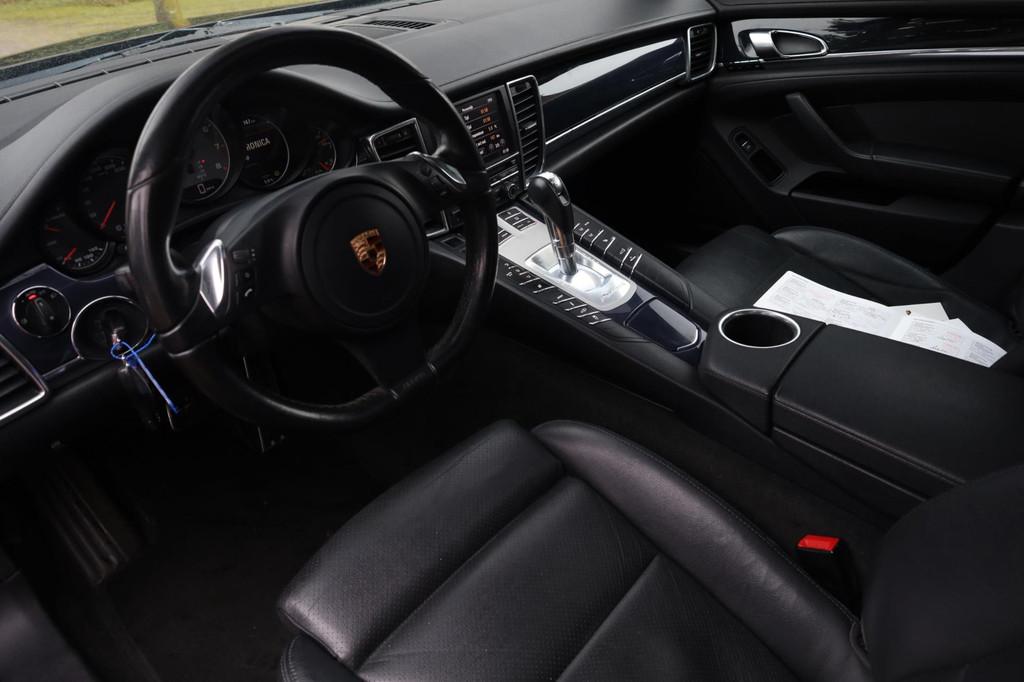 Porsche Panamera 3.0 S Hybrid Aut. I Sportpakket I Stoelverw, Automaat, Euro 5, Gebruikt, Zwart