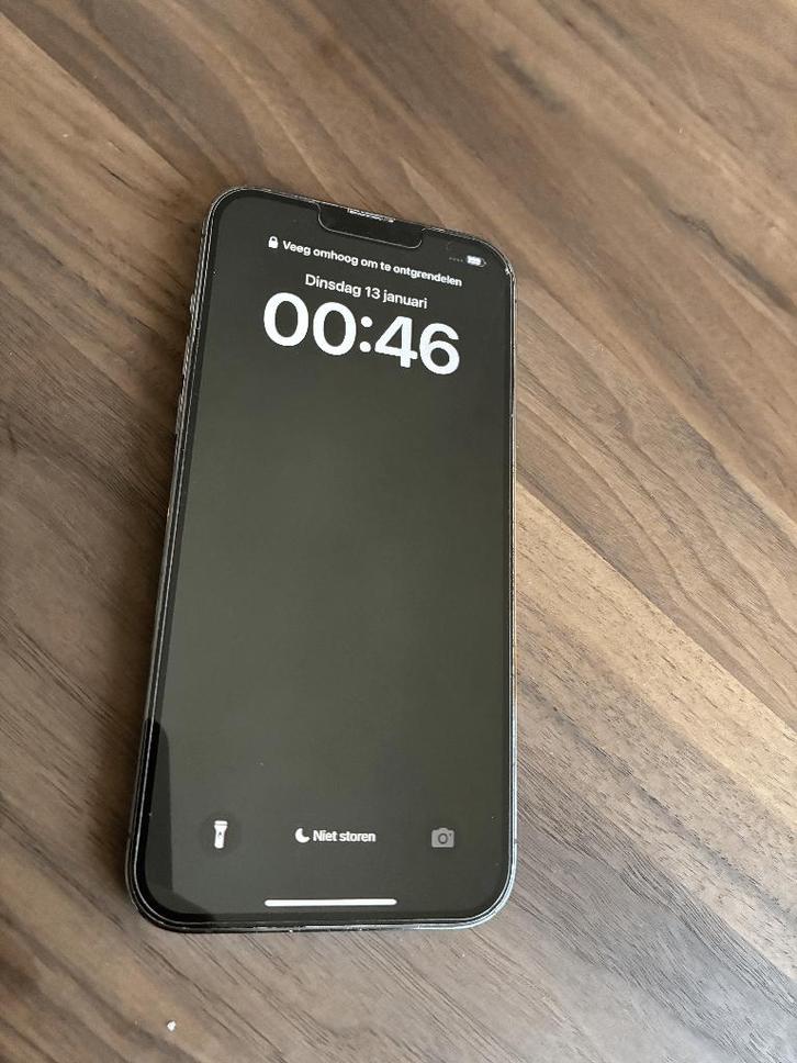 iPhone 13 Pro Max met doos, Telecommunicatie, Mobiele telefoons | Apple iPhone, Zo goed als nieuw, 128 GB, Zonder abonnement, Zonder simlock