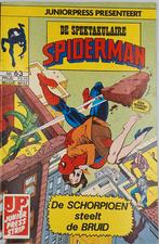 Te koop: De Spektakulaire Spiderman #63 - Juniorpress, Boeken, Strips | Comics, Amerika, Stan Lee, Ophalen of Verzenden, Gelezen