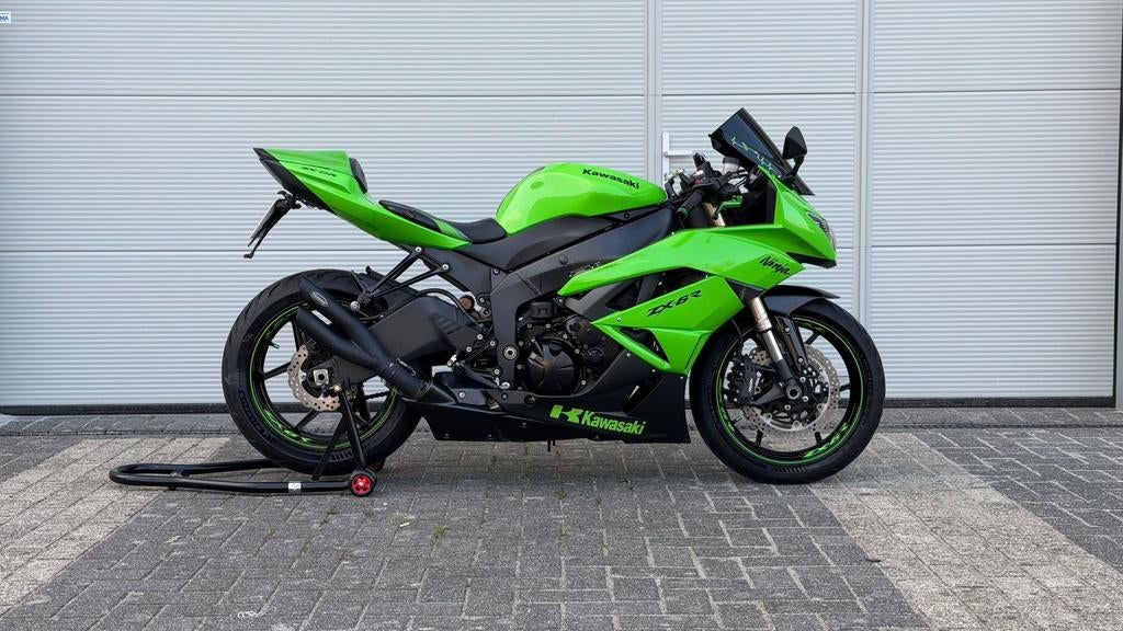 KAWASAKI ZX-6R | ZX600R | Hurric | Groen | 35kw, 4 cilinders, Bedrijf, Onbekend, Onbekend