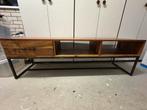 Salontafel en tv-meubel (set), Ophalen, 100 tot 150 cm, 50 tot 100 cm, Zo goed als nieuw