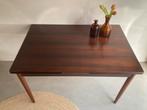 Midcentury vintage teak/palissander eettafel uitschuifbaar, Huis en Inrichting, Tafels | Eettafels, Ophalen, Gebruikt, Mid century vintage retro jaren 60 Deens