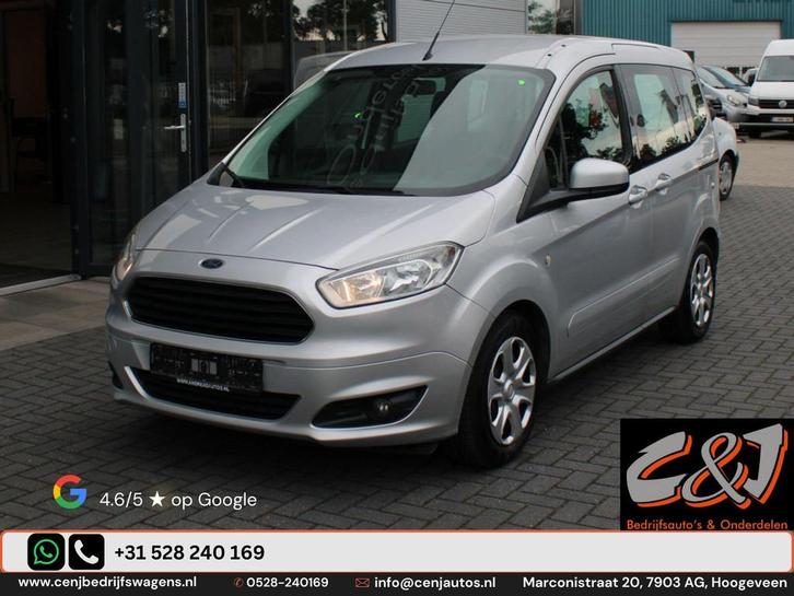 Ford Tourneo Courier 1.0 EcoBoost 75kW Titanium airco cruise, Auto diversen, Schadeauto's, Ford, Handgeschakeld, Benzine, MPV