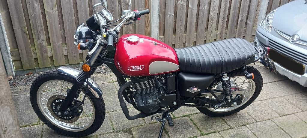 Scrambler motor, Motoren, 400 cc, LED Verlichting, Nieuw, Particulier