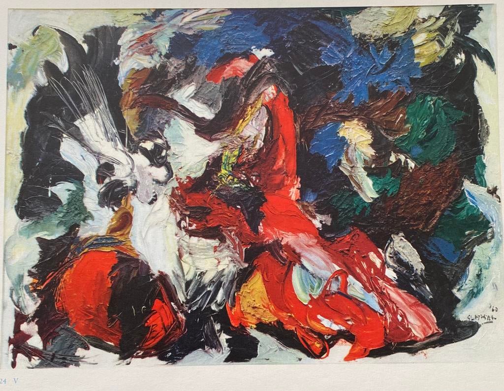 Ger Lataster. Druk openbaar kunstbezit, Antiek en Kunst, Ophalen of Verzenden