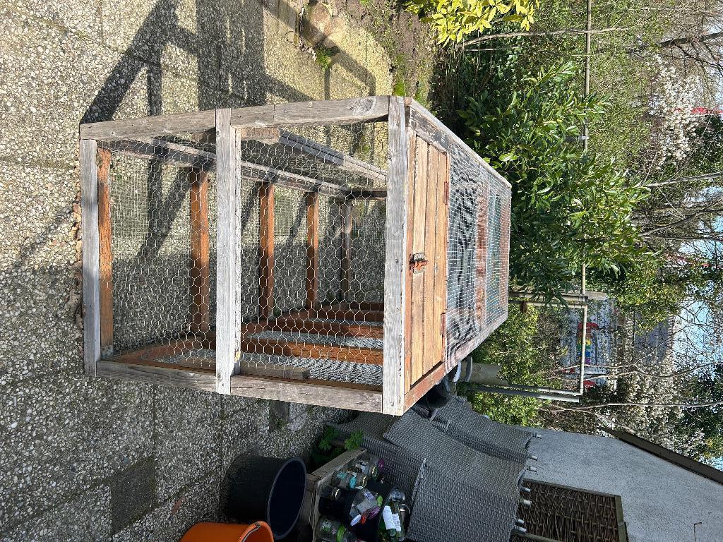 Konijnen ren, Dieren en Toebehoren, Knaagdieren en Konijnen | Hokken en Kooien, Ophalen, 60 tot 90 cm, Konijn, Ren