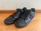 Levi zwart leren sneakers mt 43, Ophalen of Verzenden, Zo goed als nieuw, Zwart