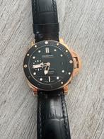 Panerai Submersible 974 42mm, Overige merken, Leer, Polshorloge, Ophalen of Verzenden