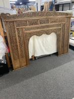 indiaas houten snijwerk, Antiek en Kunst, Ophalen of Verzenden