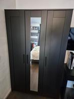 Brimnes Ikea Kast - Zwart - Zeer Goede Staat, Huis en Inrichting, Overige materialen, 100 tot 150 cm, Met hangruimte, Ophalen of Verzenden