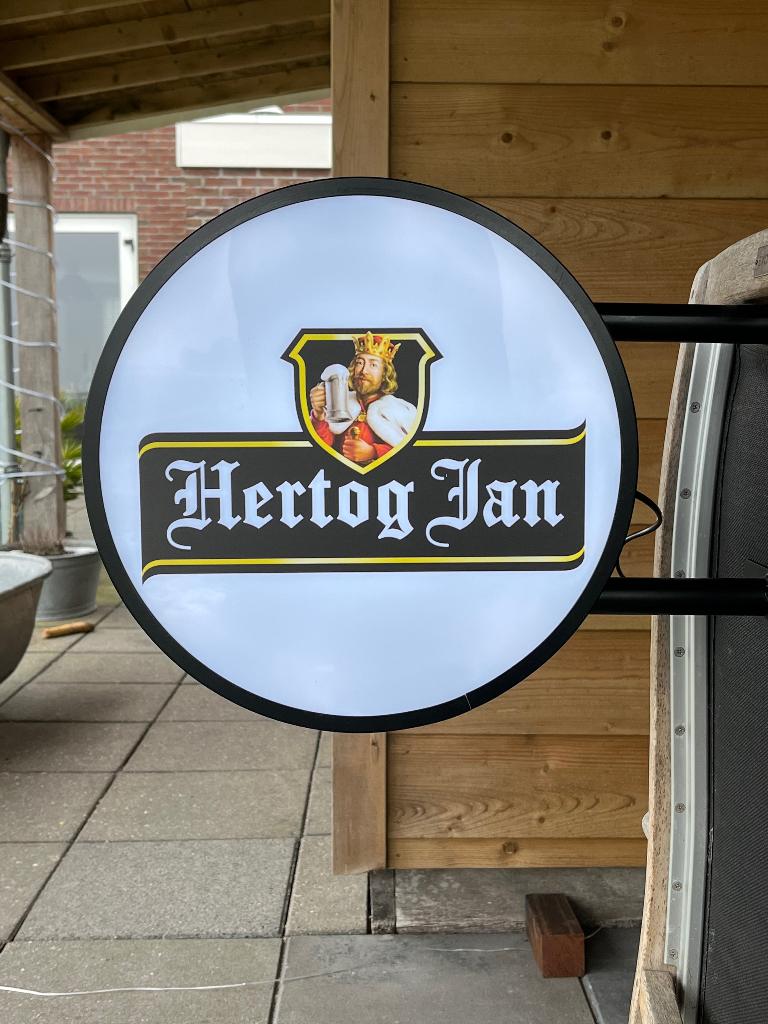 Bierlamp, Ophalen, Nieuw, Reclamebord