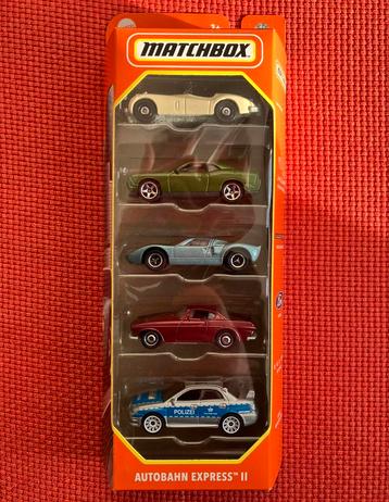 Matchbox 5-pack Autobahn Express II beschikbaar voor biedingen