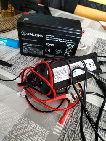 Accu + Oplader - XINLEINA 12V 7Ah beschikbaar voor biedingen