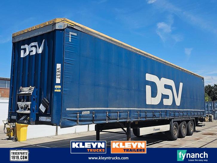 KRONE SDP 02 bär 2 tons taillift, Auto's, Vrachtwagens, Bedrijf, Te koop, ABS, Aanhangers en Opleggers, Diesel, Handgeschakeld