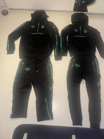 Black bananas trainingspak zwart en blauw maat 128 en 176 beschikbaar voor biedingen