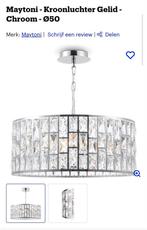 Kroonluchters rond en rechthoek Eric kuster style, Huis en Inrichting, Ophalen, Zo goed als nieuw, Rechthoekig, Riet