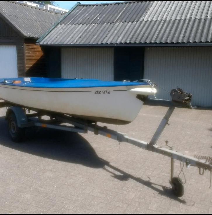 Polyester zeilboot: Flying Arrow, Watersport en Boten, Bootonderdelen, Zo goed als nieuw, Ophalen of Verzenden