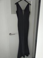 Mooie sexy lange jurk  zwart met glitterje en stretch, Ophalen of Verzenden, Zo goed als nieuw, Zwart, Galajurk