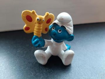 Baby smurf met vlinder 20218 De Smurfen  beschikbaar voor biedingen