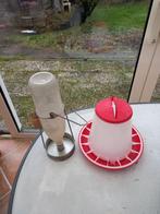 Kippen voerbak en drinkfles, Dieren en Toebehoren, Pluimvee | Toebehoren, Ophalen of Verzenden, Drinken en Voederen