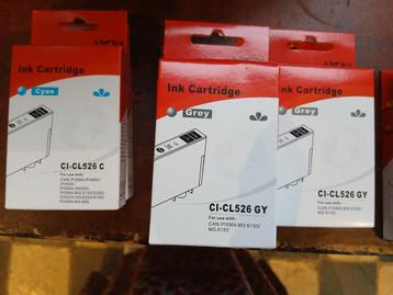 Cartridges voor Canon printer beschikbaar voor biedingen