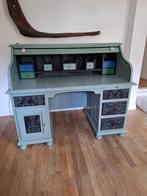 Secretaire /bureau  met rolluik gepimpt! als nieuw!, Antiek en Kunst, Ophalen