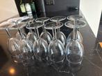 Set van 10 wijnglazen, Huis en Inrichting, Keuken | Servies, Ophalen, Glas of Glazen, Effen, Glas