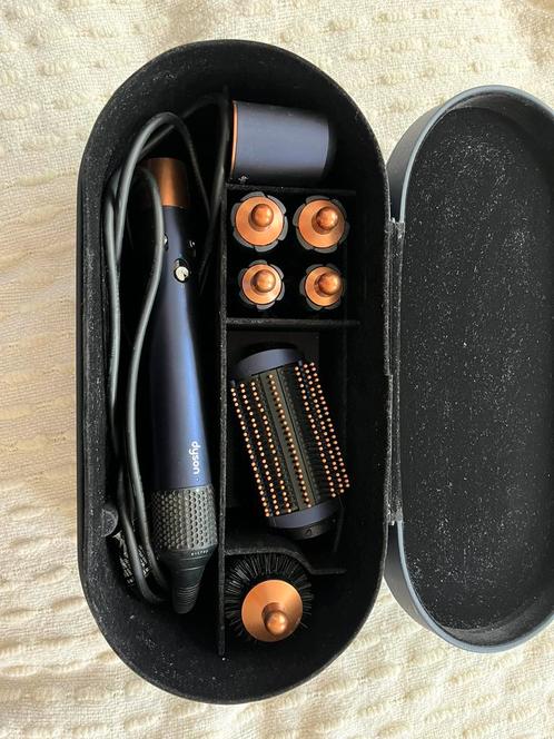 Dyson Airwrap Complete, Limited Edition, Navy Blue & Gold, Sieraden, Tassen en Uiterlijk, Uiterlijk | Haarverzorging, Zo goed als nieuw