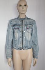 YaYa Hype spijkerjasje denim jasje rits blauw maat M, Kleding | Dames, Blauw, Ophalen of Verzenden, Zo goed als nieuw, Yaya