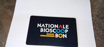 Bioscoopbon  beschikbaar voor biedingen