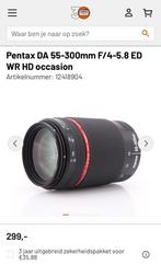 Pentax DA 55-300mm F/4-5.8 ED WR HD Nieuw!!!, Ophalen, Nieuw, Telelens, Zoom