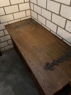 Eiken houten kist te koop, Ophalen, Minder dan 50 cm, Gebruikt, 100 tot 150 cm